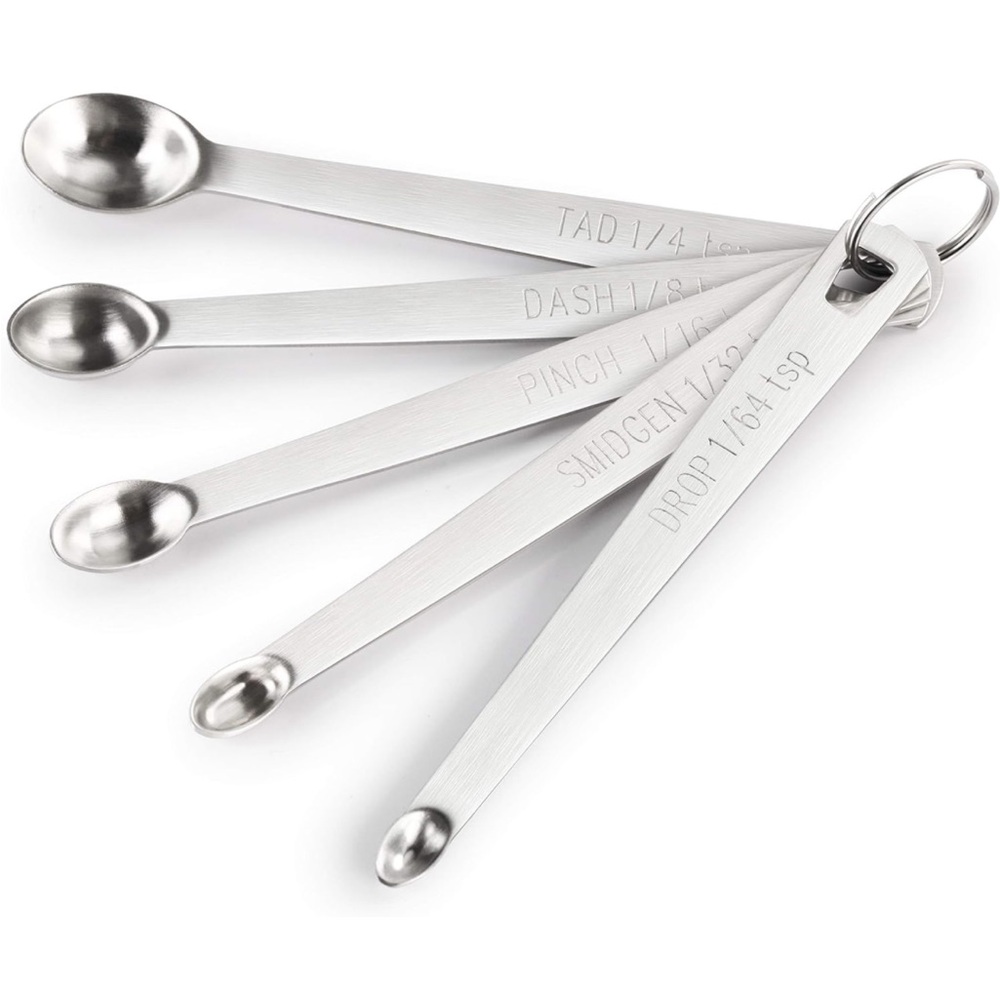 New Star Foodservice Stainless Steel Mini Measuring Spoons Set